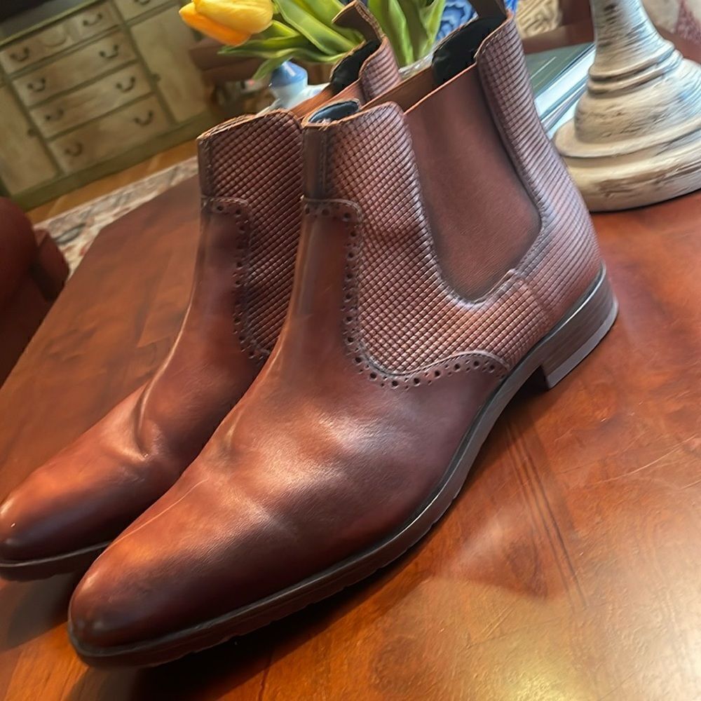 Stacy Adam’s Men’s 21410-10 Chukka Boots - 11.5M - NWOB